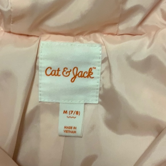 Girls fuzzy full zip hoodie, size M - Picture 2 of 4